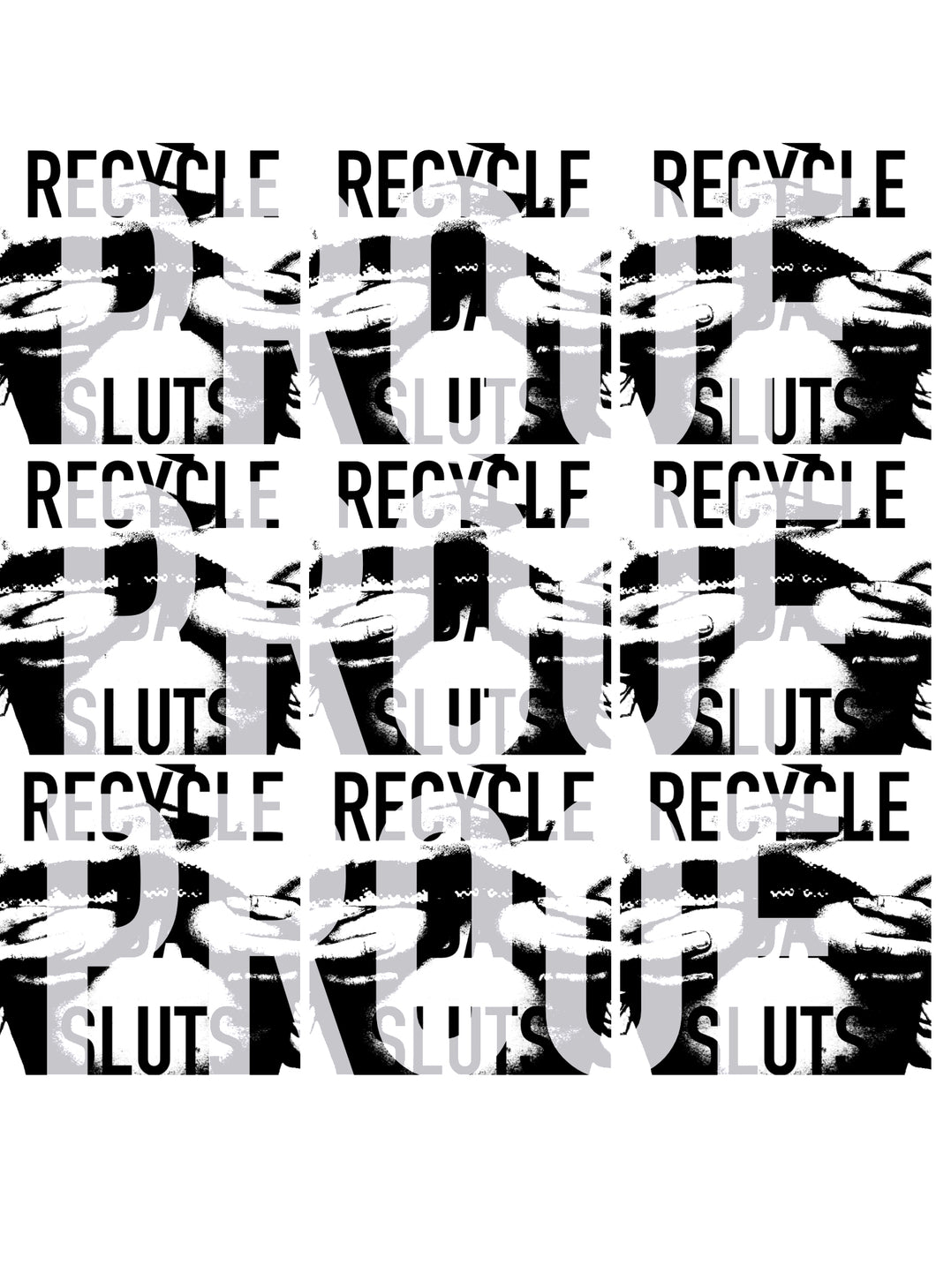 RecycleDaSluts -K0rley Sticker Pack